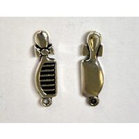 367262D - Charm metalic argintiu - piepten - ANT-CH