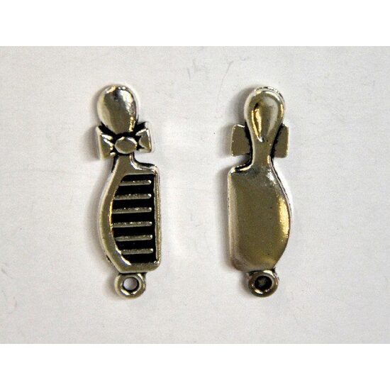 367262D - Charm metalic argintiu - piepten - ANT-CH