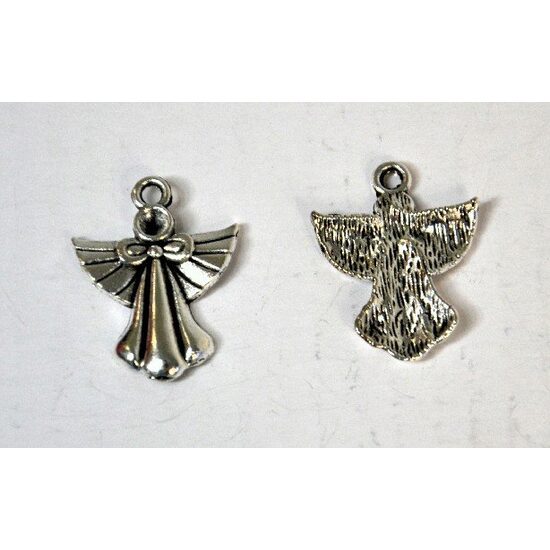 367280D - Charm metalic argintiu - ingeras - ANT-CH