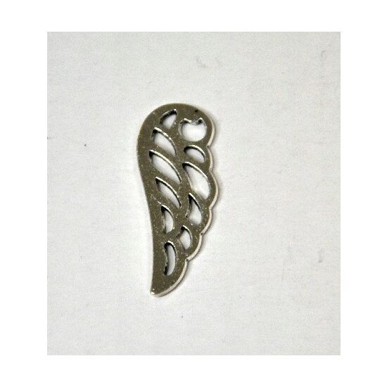 367231D - Charm metalic argintiu - aripa - ANT-CH