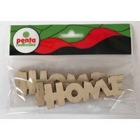 32163 - Set 5 forme lemn - HOME - PENTART