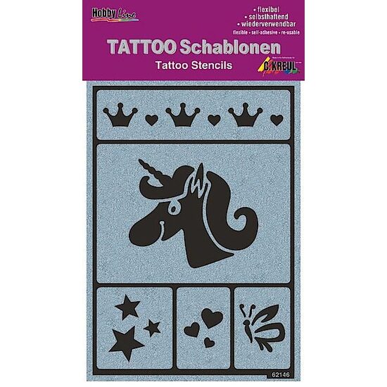 62146 Sablon tatuaje autoadeziv Fairytale Dream - C. Kreul