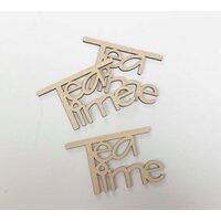 32179 - Set 3 figurine lemn 10 cm - Tea Time - Pentart