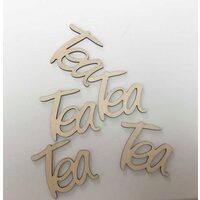 32174 - Set 5 figurine lemn 10 cm - Tea - Pentart