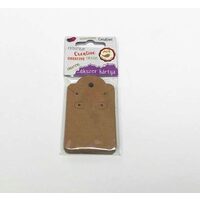 359856 - Set 12 cartonase natur pt. bijuterii - 4.5x7.7cm - ANT-CH