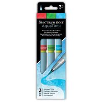 SPECN-AQTNT-SUM3 Set 3 markere cu varf de pensula Summer Time Spectrum Noir - Crafters Companion