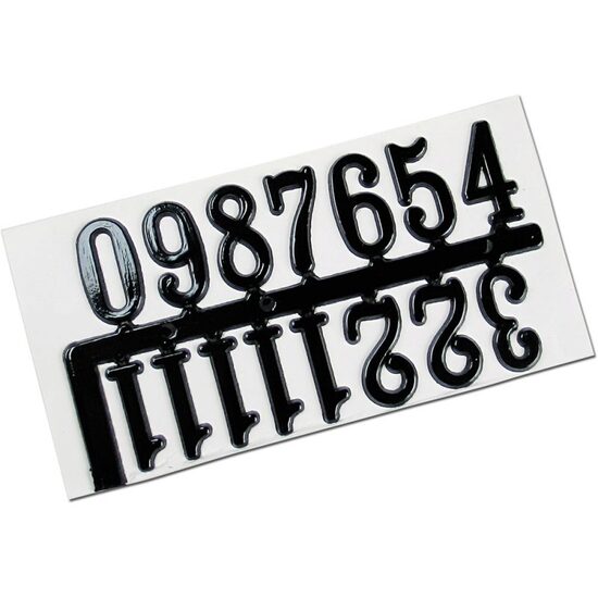 28473 - Set cifre plastic, 2 cm, pt. ceas - Meyco