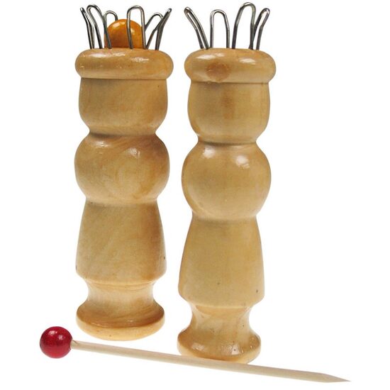 36176 - Set pentru tricotat, 4 carlige + andrea 10cm, Meyco