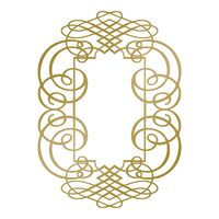 CO725295 - Placa pentru embosare si folie la cald - Curling Frame - Couture Creations