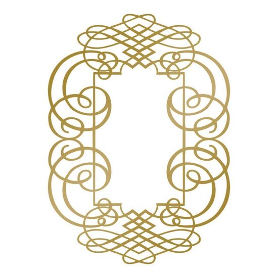 CO725295 - Placa pentru embosare si folie la cald - Curling Frame - Couture Creations