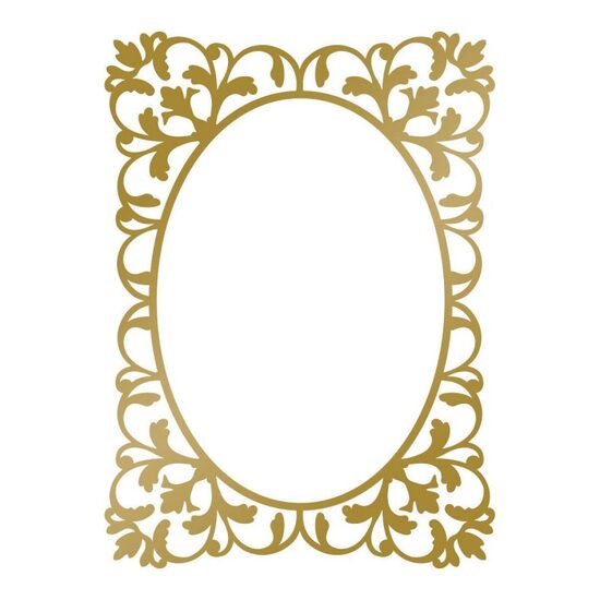 CO725297 - Placa pentru embosare si folie la cald - Classic Frame - Couture Creations