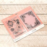 CO725775 - Set stampila si placa de embosare - Extravagant Days - Couture Creations