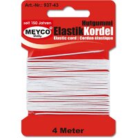 937-43 - Snur elastic alb, 4m - Meyco