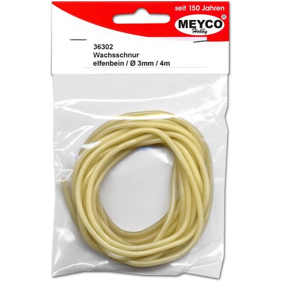 36302 - Snur ceara crem, 3mm x4m - Meyco