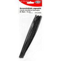 28238 - Set 20 buc. sarma pt. lumanari - 1.4mm x 15cm - Meyco