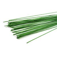 28223 - Set 20 buc. sarma verde pt. confectionat flori, 0.8mm x 50cm - Meyco