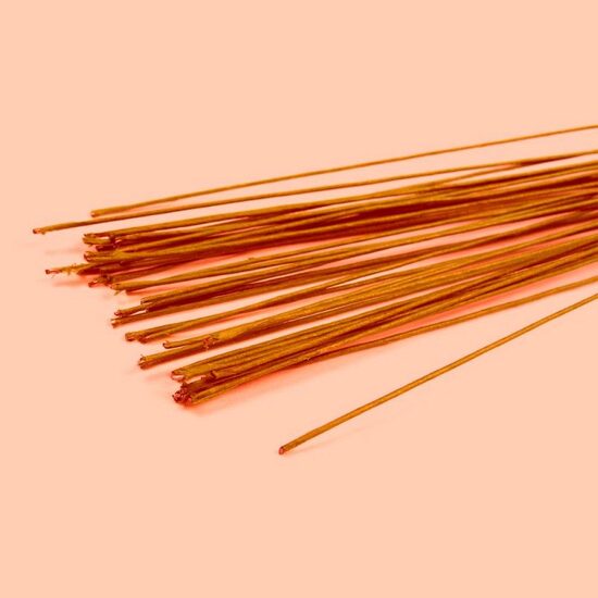 28224 - Set 20 buc. sarma maro pt. confectionat flori, 0.8mm x 50cm - Meyco