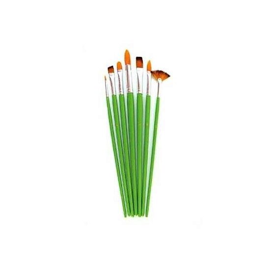 Set 7 pensule sintetice diferite - 25678 - Pentart