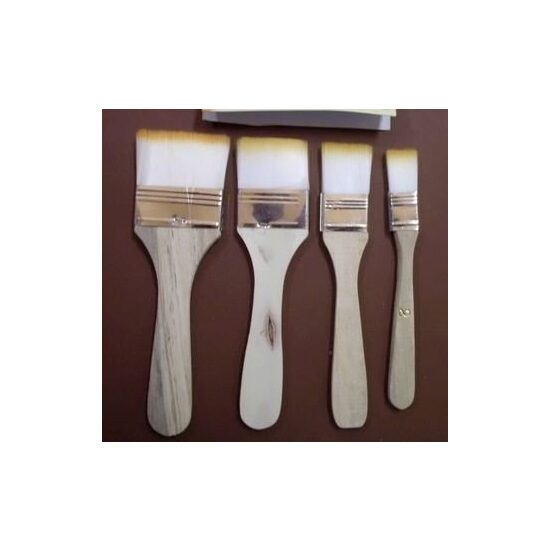 26663 - Set 4 pensule sintetice late - 2, 4, 6, 8 - Pentart