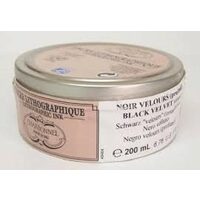 Cerneala litho 250g - black velvet - negru matasos - Charbonnel