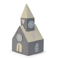 8 - 662550 Set 8 Cuttere Thinlits - Scandi Church - Sizzix