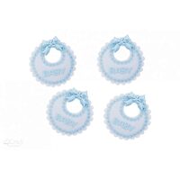 R02N Accesoriu bavetica baiat 12/set, 5.5 cm - DP Craft