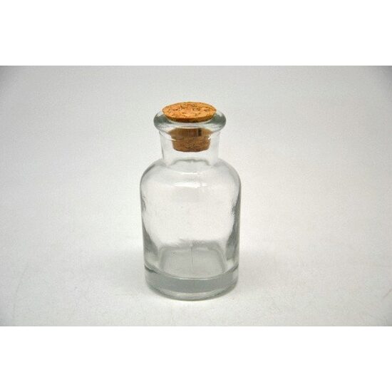 357831 Sticla mini cu dop de pluta 36 ml, H 6.5 cm - ANT-CH
