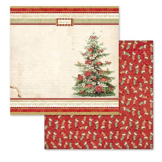 SBB567 Hartie scrapbooking 31.2X30.3cm Stamperia