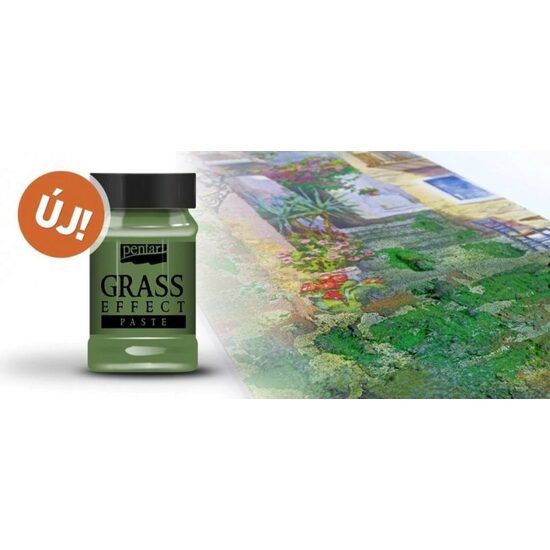 34743 - Grass effect paste - Pasta efect iarba - 100ml - Pentart