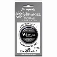 K3P54G - Blister - Patina gel gri antracit - 25ml - Stamperia