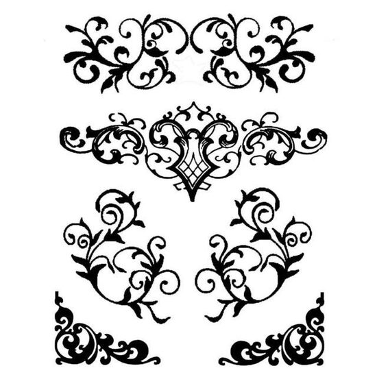 KSTD038 - Sablon 20x25x0.2mm grosime - Stamperia