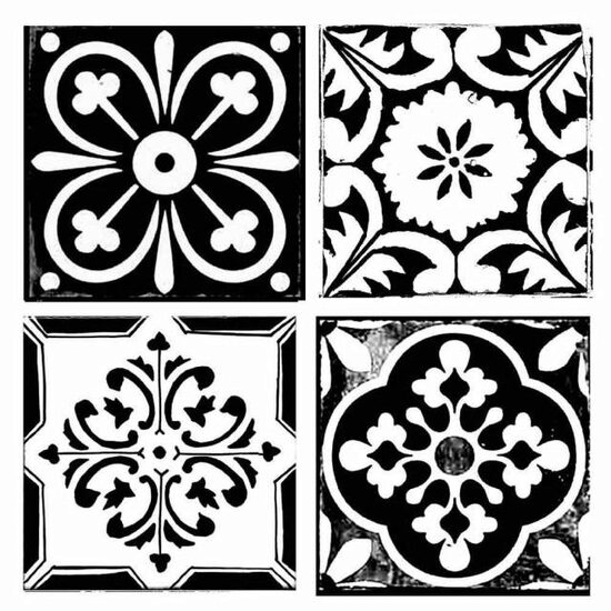 KSTDQ09 - Sablon 18X18x0.5mm gosime - Stamperia