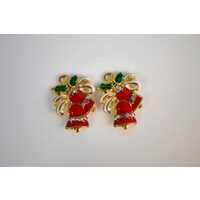367297D - Charm auriu Craciun - clopotei - 1.5x1.8cm - ANT-CH