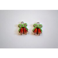 367290 - Charm auriu Craciun - clopotei - 1.5x1.3cm - ANT-CH