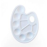 DK18418 Paleta ovala 23.5 x 17cm Nevkaya Palitra