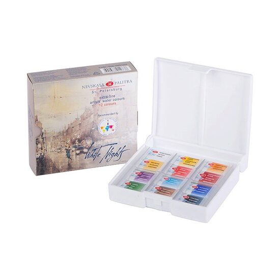 19411242 Set 12 acuarele White Nights