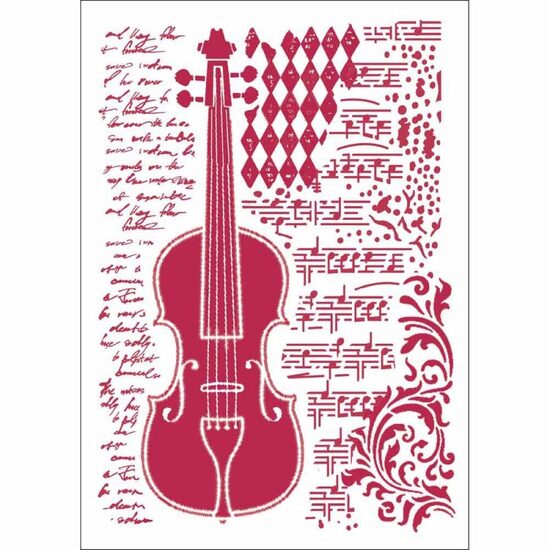 KSG425 - Sablon 21 29.7cm - Stamperia