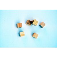 355069 - Set 50 cuburi lemn - 2x2cm - ANT-CH