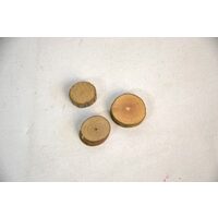 355019 - Set 200 discuri lemn, scoarta aprox 0.5x1.5-2cm - ANT-CH