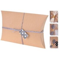603210 - Cutie cadou, carton natur, forma perna - ANT-CH