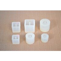 363916 - Matrita, mulaj silicon margele - set 6 modele - 2x2cm - ANT-CH