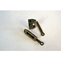 366419 - Incuietoare - lacat metal bronz - 1x3x1.7cm.h - ANT-CH