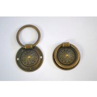 366983D - Mini maner sertar cu inel - bronz - ANT-CH