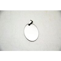 367203 - Medalion metal, oval, nichelat - 1x34x25mm - ANT-CH
