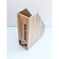 600955 - Suport reviste MDF - 24.5x10.5x30cm - ANT-CH