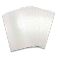 29 - 663052 Set 10 buc folie plastic termoretractabila A4 / Shrink plastic - Sizzix
