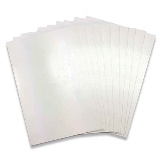 29 - 663052 Set 10 buc folie plastic termoretractabila A4 / Shrink plastic - Sizzix