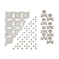 H - 663089 Set 3 Cuttere Thinlits - Mixed Media Halloween 2 - Sizzix
