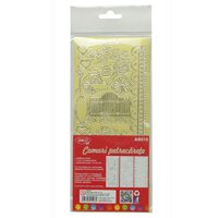 AB015 Set 3 stickere - comori petrecarete Daco