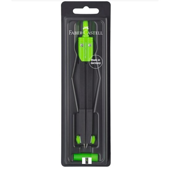 FC174101 Compas College mediu diverse culori - Faber-Castell